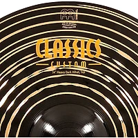 MEINL Classics Custom Dark Heavy Hi-Hat Cymbal Pair 14 in.