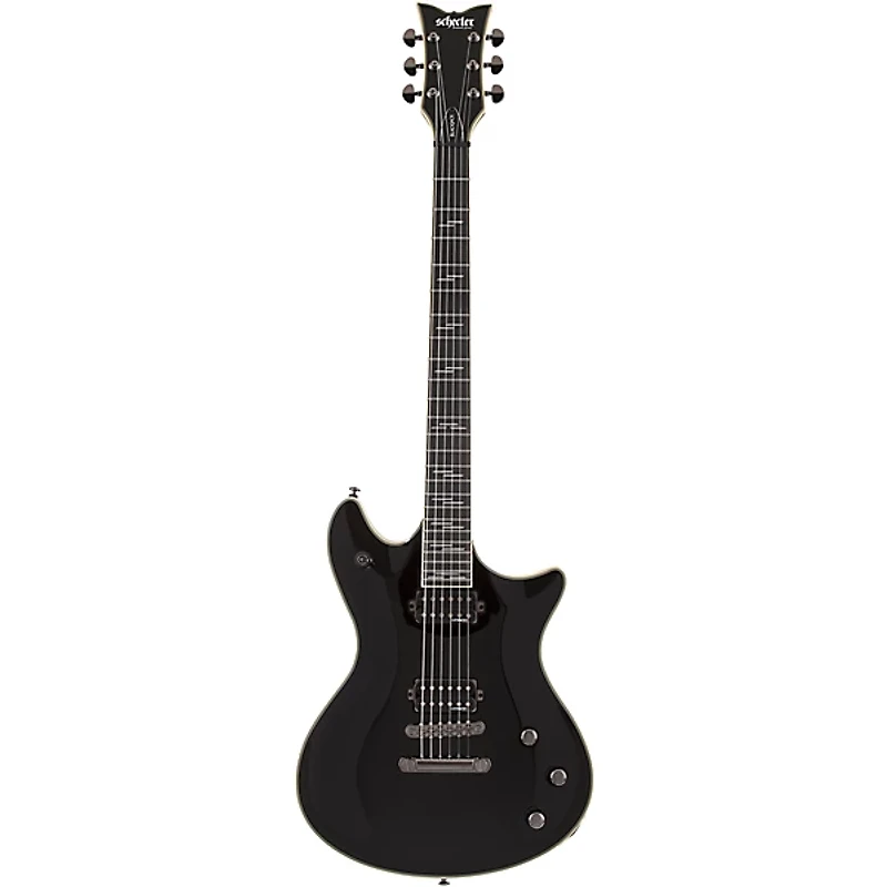 Schecter Guitar Research Tempest Blackjack 6-String Electric Guitar Gloss Black