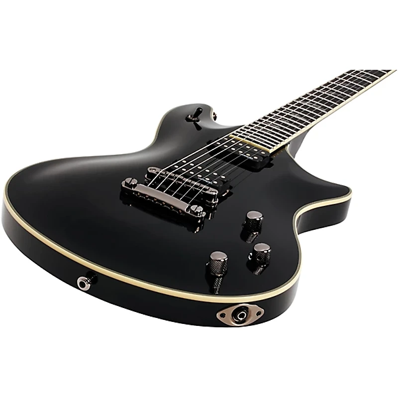 Schecter Guitar Research Tempest Blackjack 6-String Electric Guitar Gloss Black