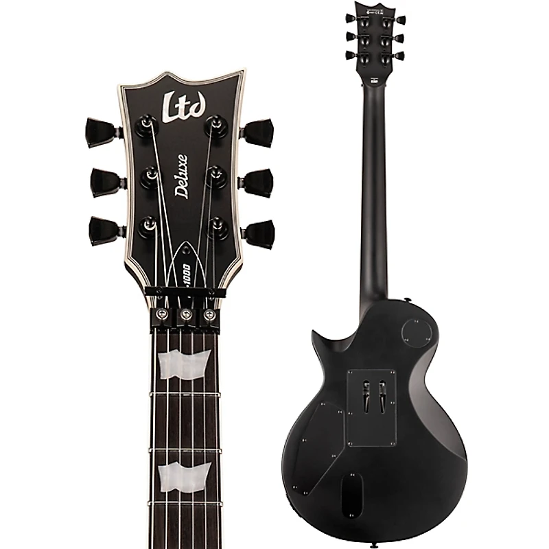 ESP EC-1000FR Electric Guitar Black Satin