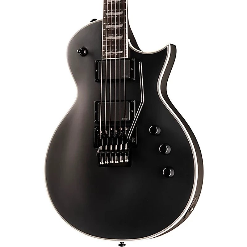 ESP EC-1000FR Electric Guitar Black Satin