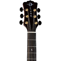 Luna Vista Stallion Acoustic-Electric Guitar With Case Gloss Natural