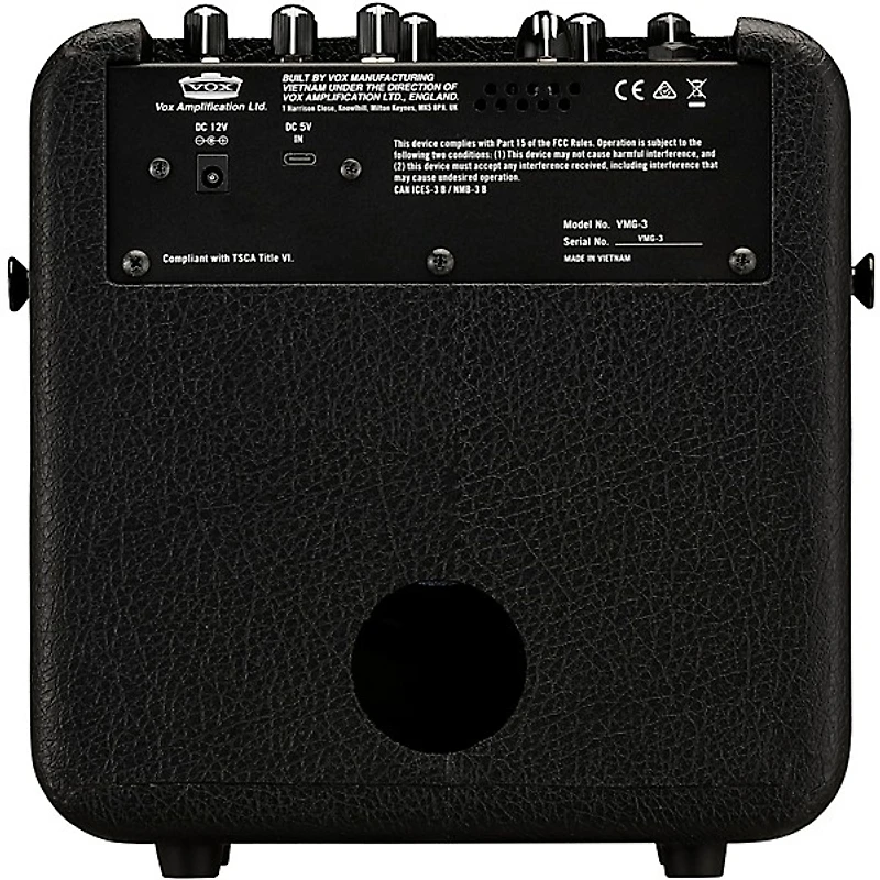 VOX Mini Go 3 Battery-Powered Guitar Amp Black