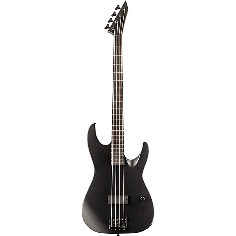 ESP M-4 Black Metal Electric Bass Black Satin