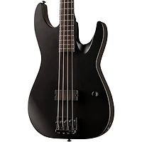 ESP M-4 Black Metal Electric Bass Black Satin