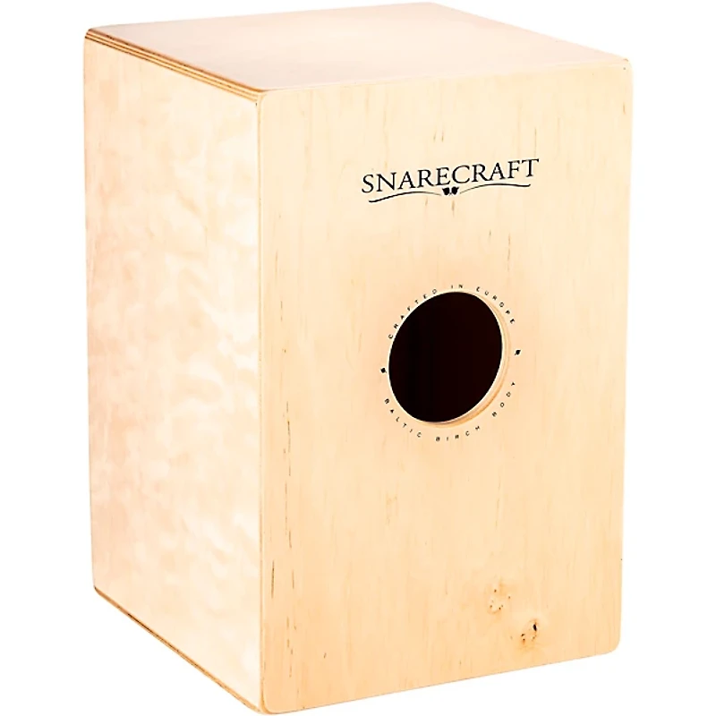 MEINL Snarecraft Series Mid-Size Cajon, Burl Wood