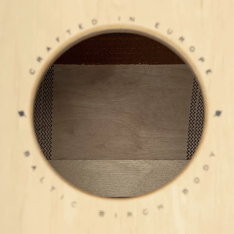 MEINL Snarecraft Series Mid-Size Cajon, Burl Wood