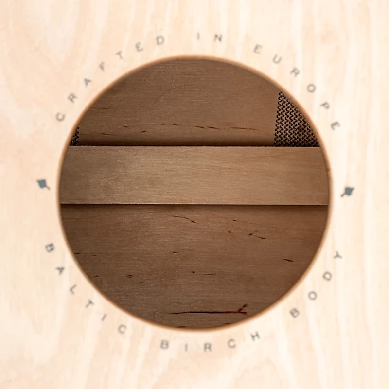 MEINL Snarecraft Series Cajon, Burl Wood