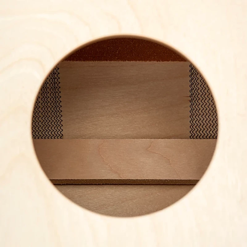 MEINL Jam Cajon, Burl Wood