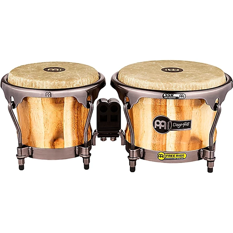 MEINL Artist Series Diego Gale Signature Bongos With Remo Fiberskyn Heads