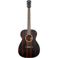 Washburn Deep Forest Ebony FE Acoustic-Electric Guitar Natural Matte