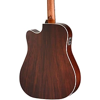 Walden Natura Solid Sitka Top/Rosewood Dreadought Acoustic Cutaway-Electric Satin Natural