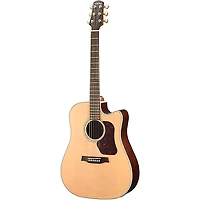 Walden Natura Solid Sitka Top/Rosewood Dreadought Acoustic Cutaway-Electric Satin Natural