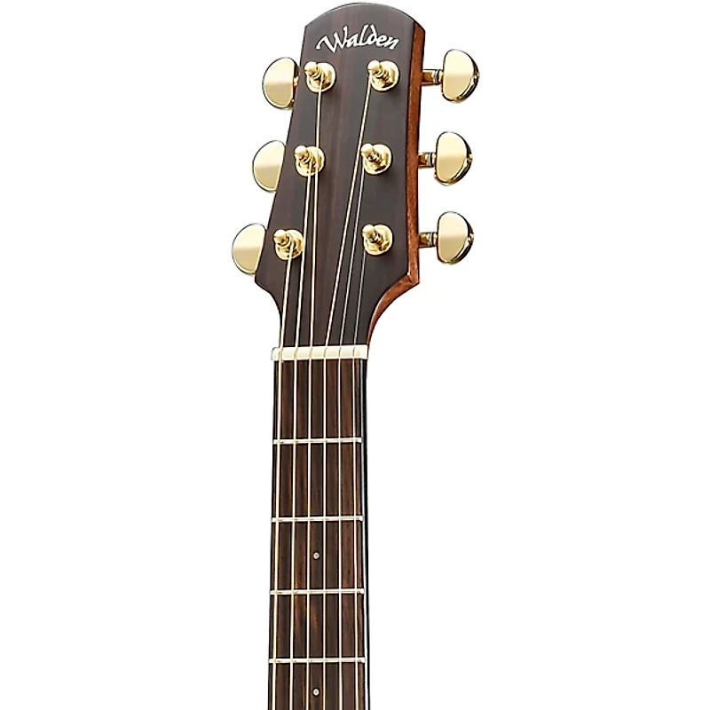 Walden Natura Solid Sitka Top/Rosewood Dreadought Acoustic Cutaway-Electric Satin Natural