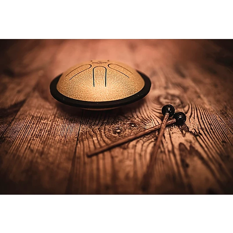 MEINL Sonic Energy B Major Mini Steel Tongue Drum Gold