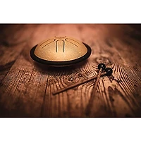 MEINL Sonic Energy B Major Mini Steel Tongue Drum Gold