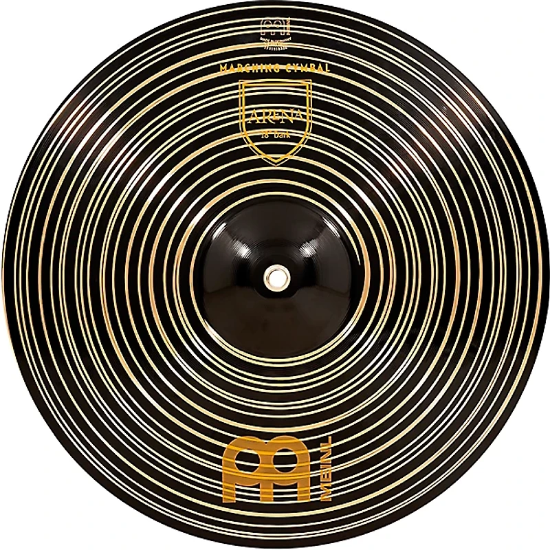 MEINL Arena Dark Marching Cymbal Pair with Straps 18 in.