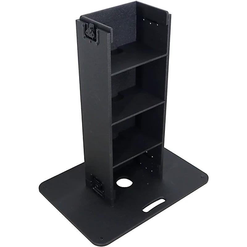ProX Control Tower DJ Podium Stand for Pioneer DDJ-REV7, XDJ-AZ, FLX10, RANE Four Black Finish