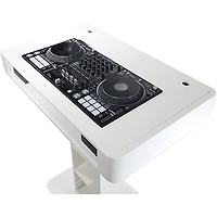 ProX Control Tower DJ Podium Stand for DDJ-REV7, XDJ-AZ, FLX10, RANE Four White Finish