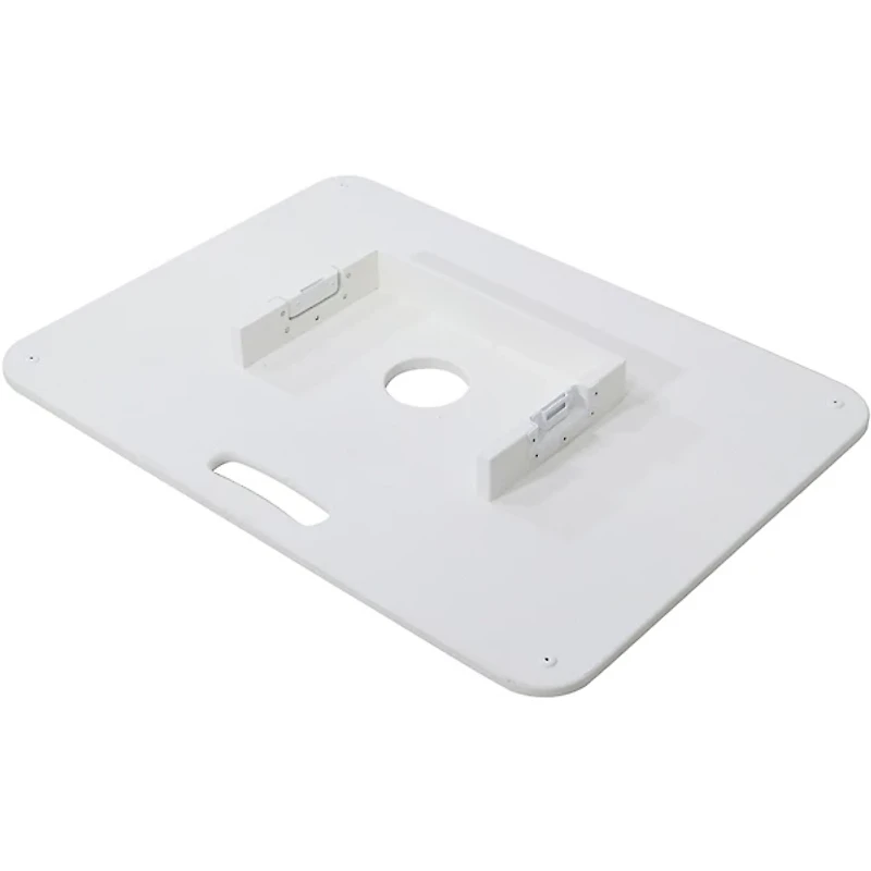 ProX Control Tower DJ Podium Stand for DDJ-REV7, XDJ-AZ, FLX10, RANE Four White Finish