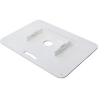 ProX Control Tower DJ Podium Stand for DDJ-REV7, XDJ-AZ, FLX10, RANE Four White Finish