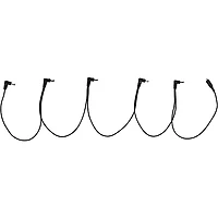 Gator 5-Output Daisy Chain Power Adapter Cable with Female Input Barrel Plug