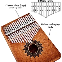 MEINL Sonic Energy 17-Note Soundhole Kalimba -