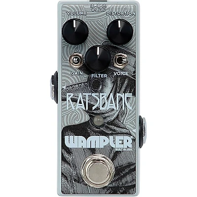 Wampler Ratsbane Distortion Effects Pedal Gray