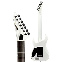 ESP E-II M-II 7B Baritone EverTune Electric Guitar Pearl White