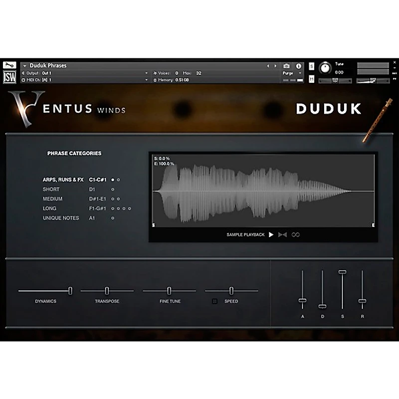 Impact Soundworks Ventus Duduk (Download)