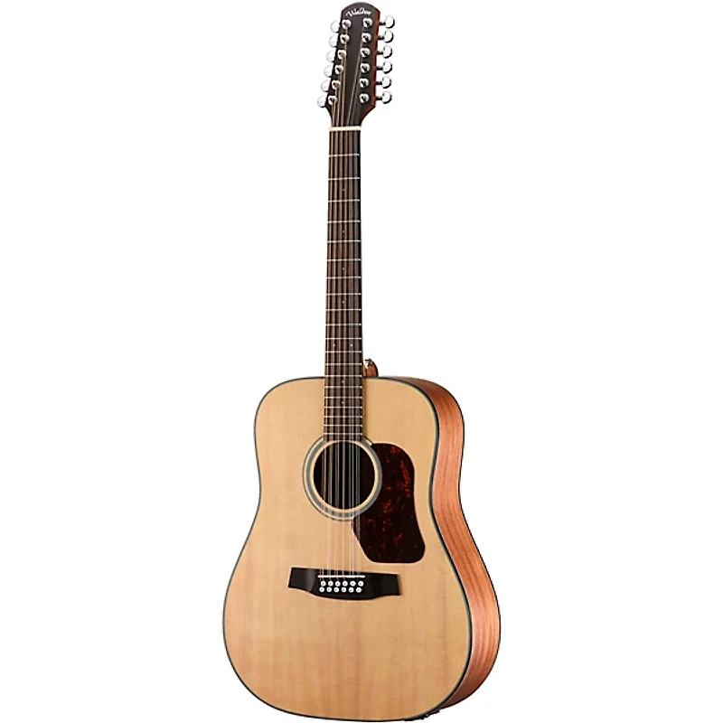 Walden Natura Solid Spruce Top 12-String Dreadnought Acoustic-Electric Open Pore Satin Natural
