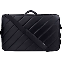 MONO Pedalboard Medium, Black and Tour Accessory Case 2.0, Black
