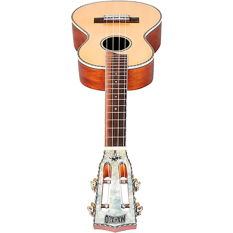 Mahalo Pearl Series Tenor Ukulele with Gig Bag Natural