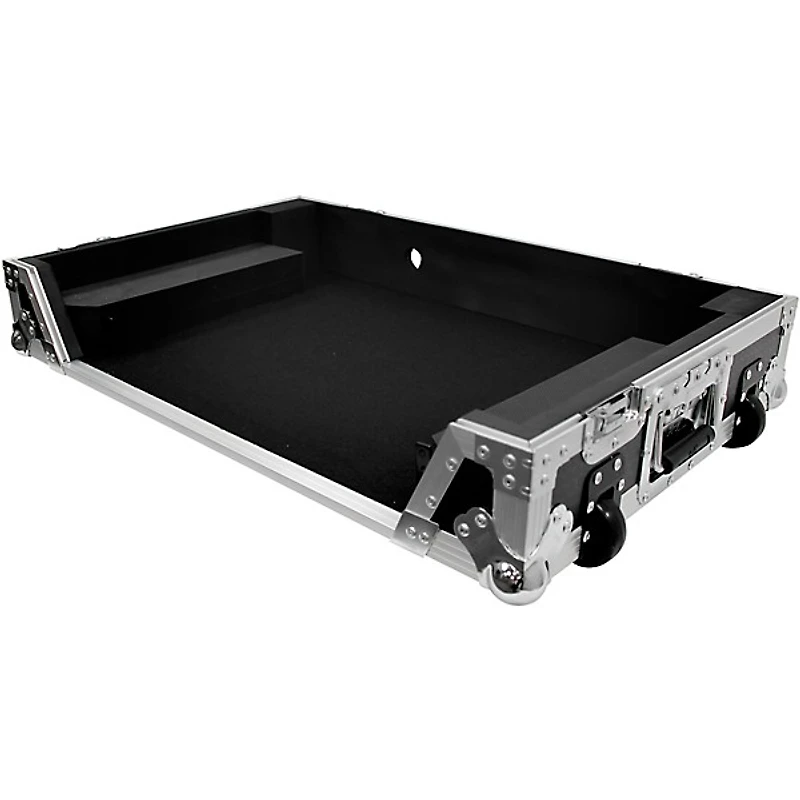 ProX Flight Case for RANE ONE MKII DJ Controller with 1U Rack and Wheels