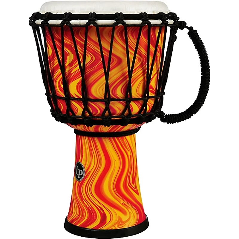LP World 10 inch Rope Tuned Circle Djembe