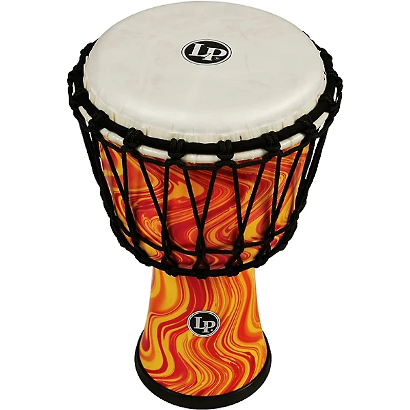 LP World 10 inch Rope Tuned Circle Djembe