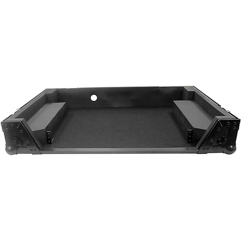 ProX Flight Case for RANE ONE MKII DJ Controller with 1U Rack and Wheels - Black/Black