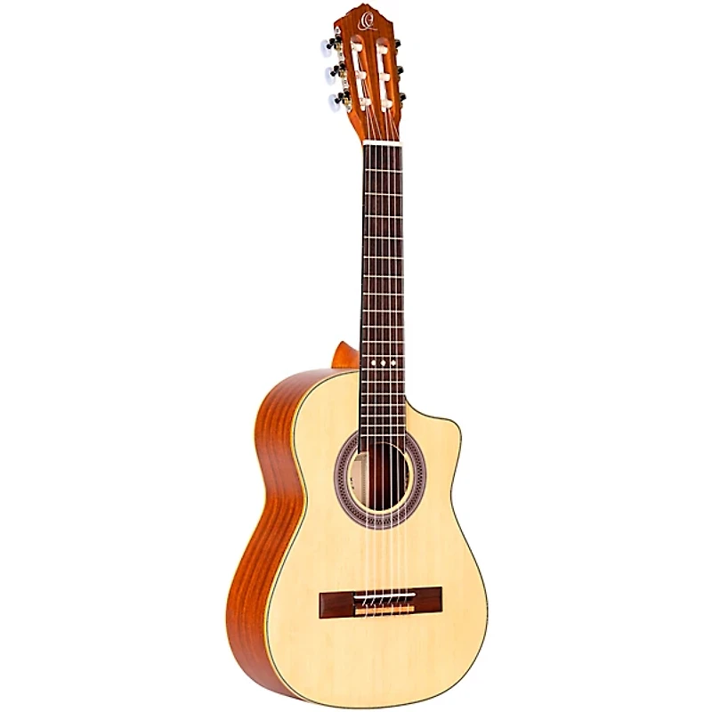Ortega RQ25 Requinto Guitar Natural