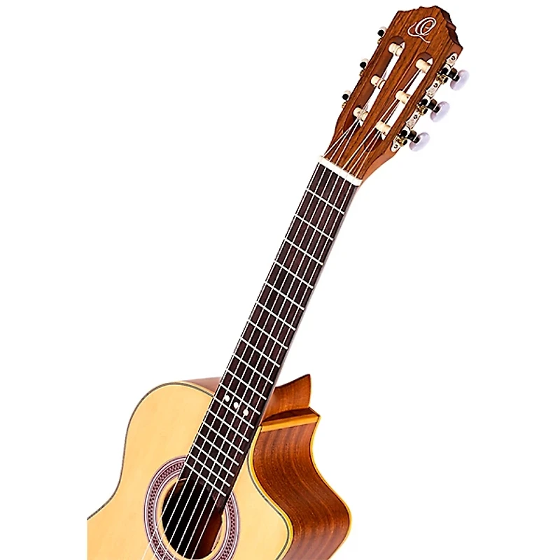 Ortega RQ25 Requinto Guitar Natural