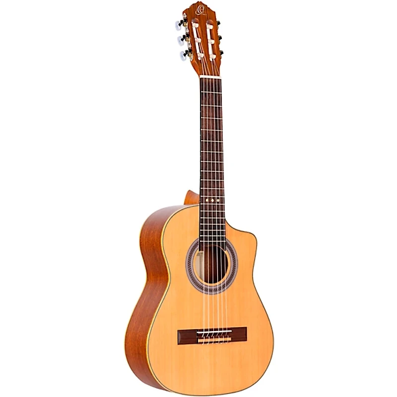 Ortega RQC25 Requinto Guitar Natural