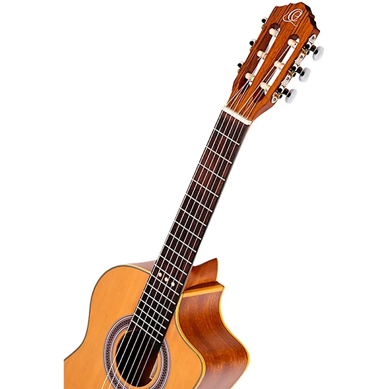 Ortega RQC25 Requinto Guitar Natural