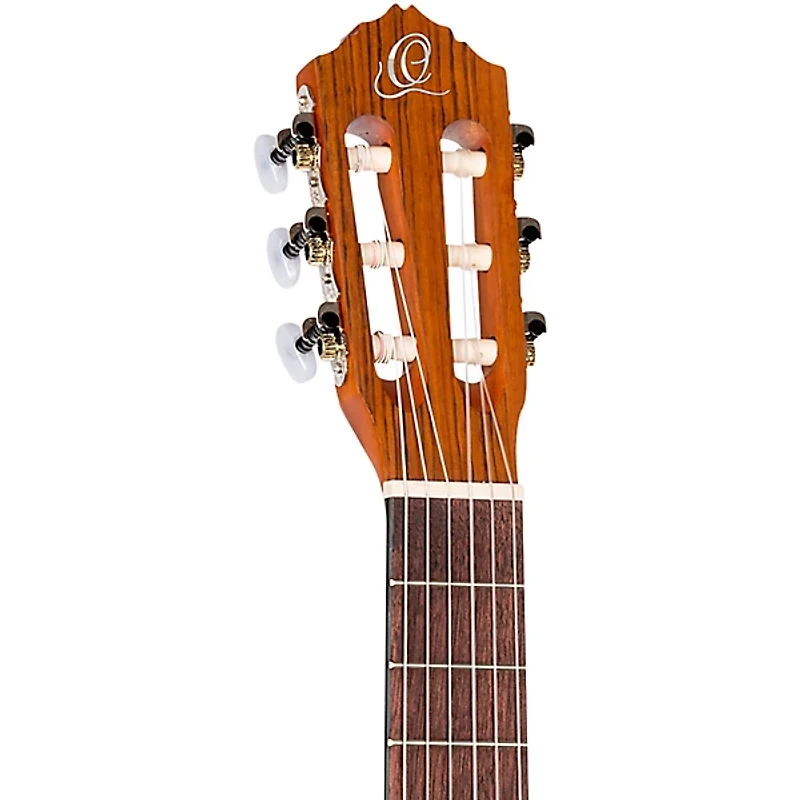 Ortega RQ39E Requinto Acoustic-Electric Guitar Natural
