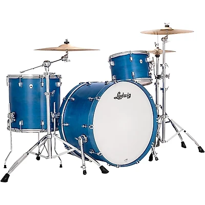 Ludwig NeuSonic 3-Piece Pro Beat Shell Pack With 24" Bass Drum