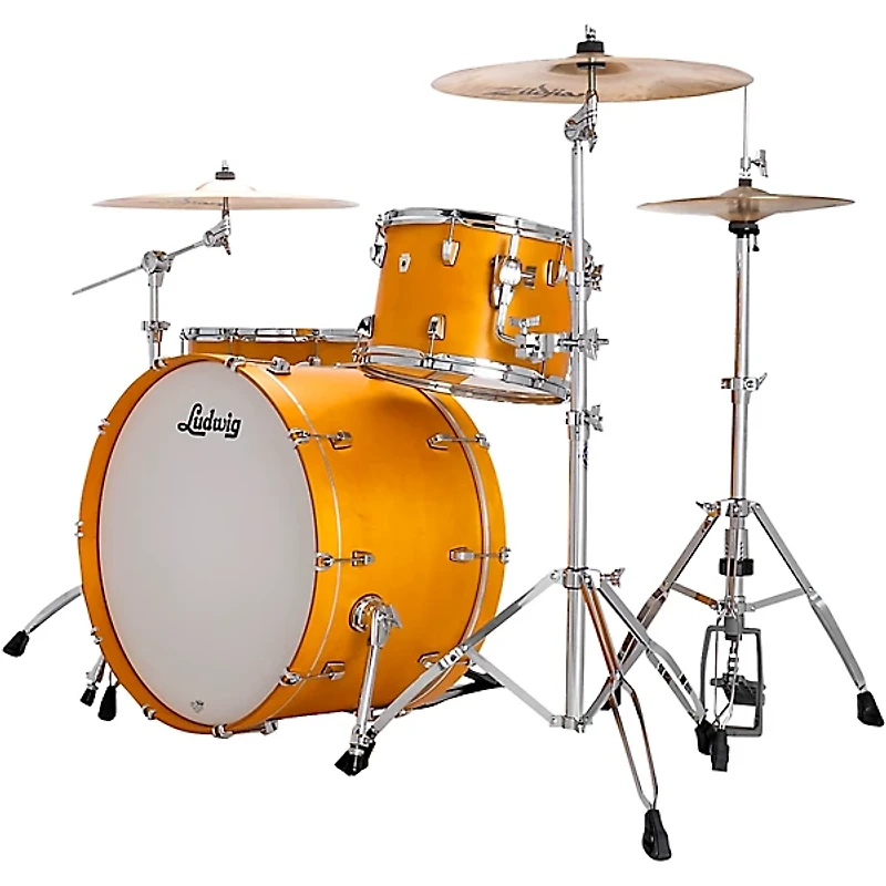 Ludwig NeuSonic 3-Piece Pro Beat Shell Pack With 24" Bass Drum