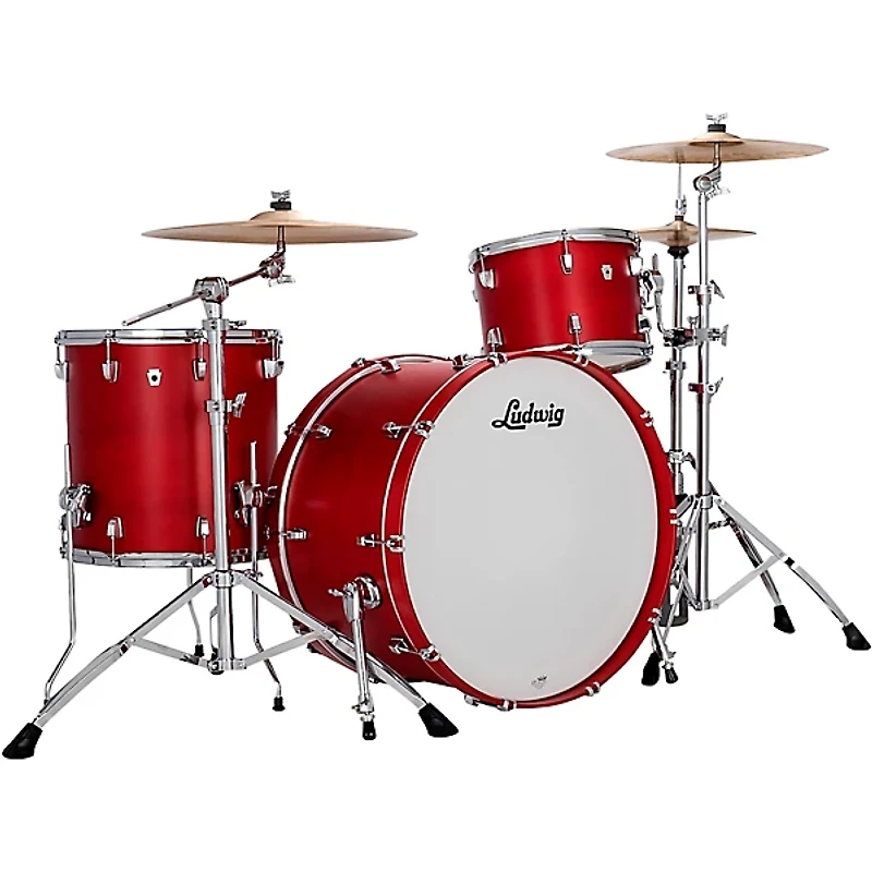 Ludwig NeuSonic 3-Piece Pro Beat Shell Pack With 24" Bass Drum