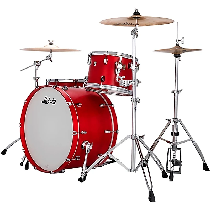 Ludwig NeuSonic 3-Piece Pro Beat Shell Pack With 24" Bass Drum