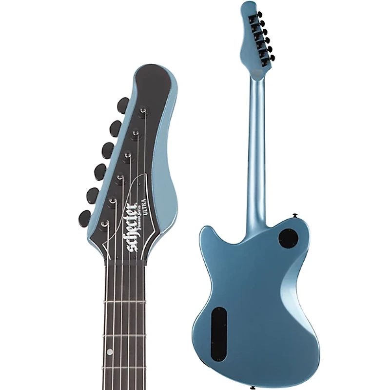 Schecter Guitar Research Ultra 6-String Electric Guitar Pelham Blue
