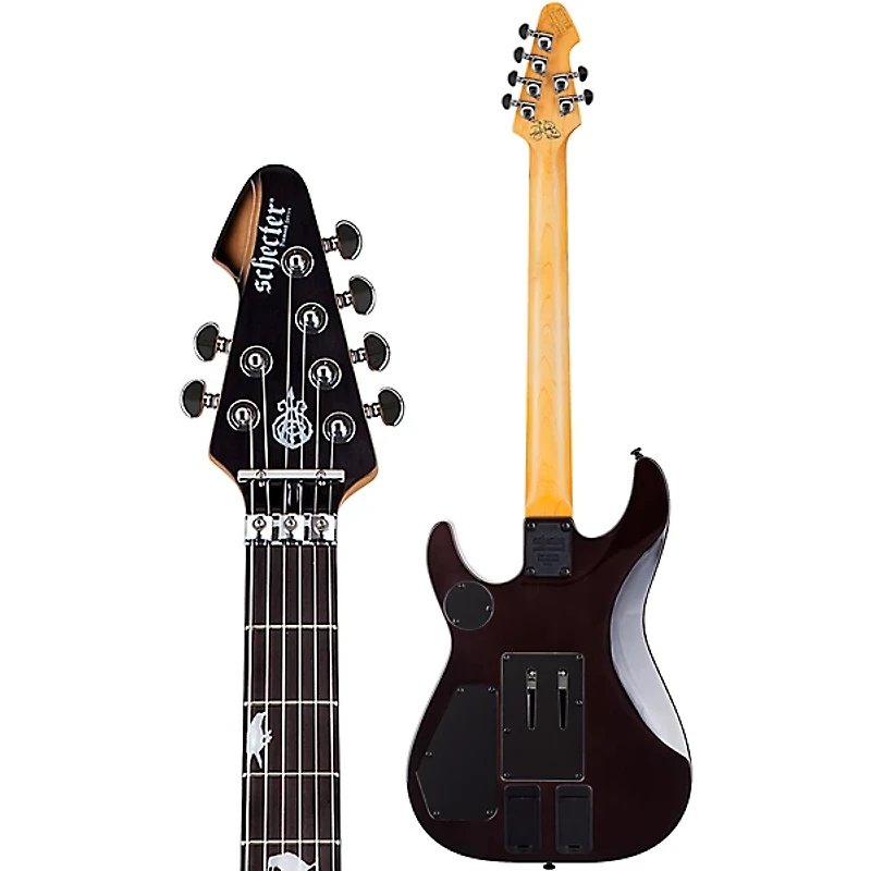 Schecter Guitar Research DJ Ashba 6-String Electric Guitar Black Burst