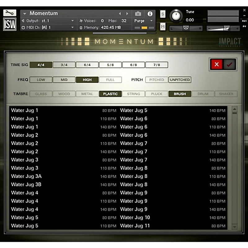 Impact Soundworks Momentum (Download)