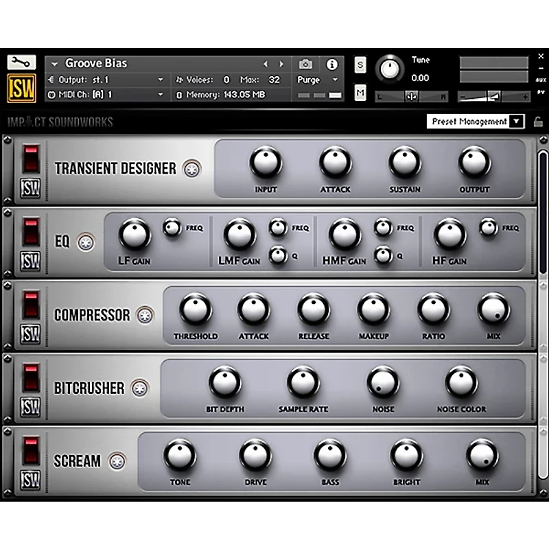 Impact Soundworks Groove Bias (Download)